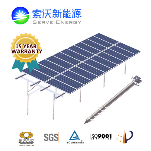 Aluminum Ground PV Mounting System